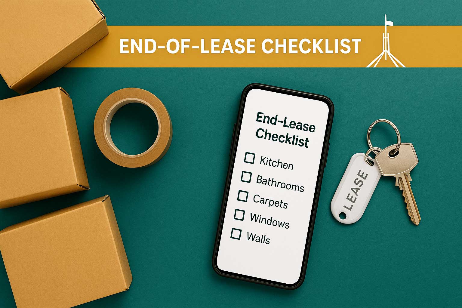 How to Get Your Full Bond Back: End of Lease Rubbish Removal Checklist